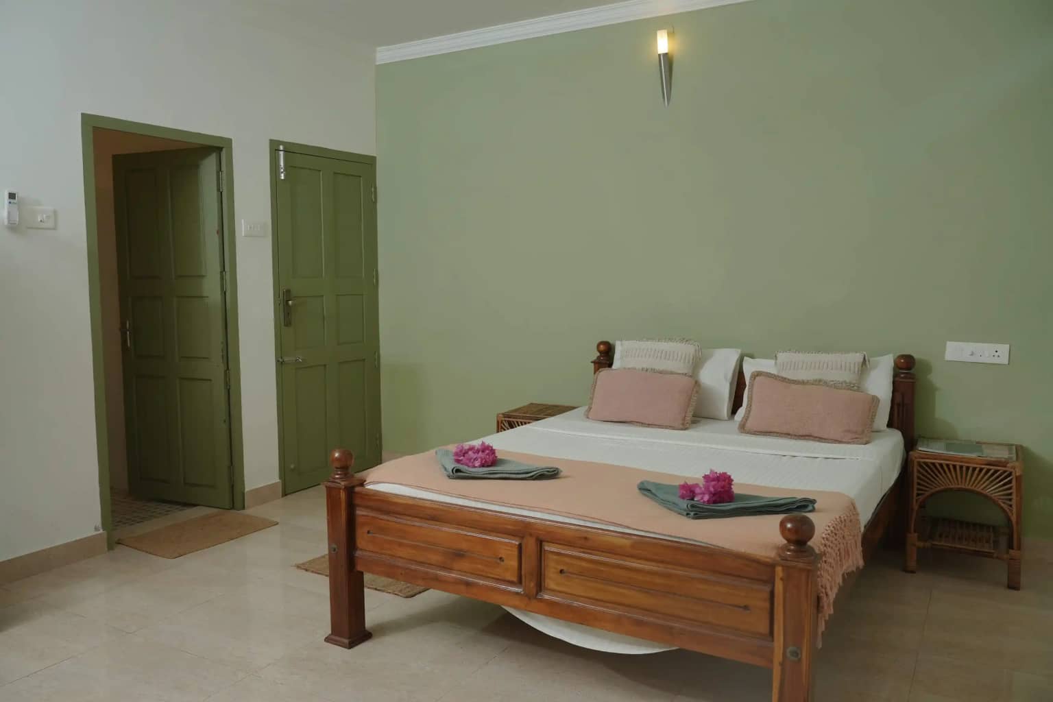 Standard Double Room with AC and private balcony (18 sqm) - Main Image